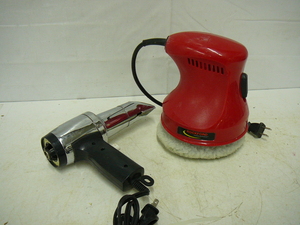 lot 40 image: Buffer & Heat gun Rockford buffer Works Deluxe Het Gun Works