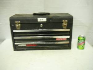 lot 49 image: Tool Box & Tools