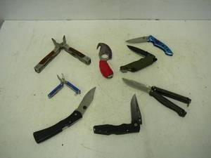 lot 78 image: Knives Mossberg, Fusion, Leatherman