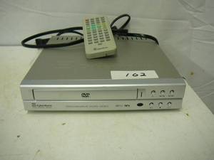 lot 102 image: DVD Player Cyber Home CH-DVD 300 With Remote Powers Up