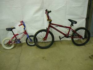 lot 130 image: 2 Kids Bikes Defender Magna DK Bicycle Co Bestwick