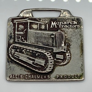 lot 10 image: Vintage Monarch Tractors Allis Chalmers Product Watch Fob
