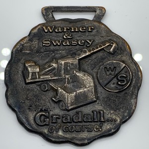 lot 13 image: Vintage Watch Fob Warner and Swasey
