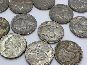 lot 75 image: (18) Assorted Nickels