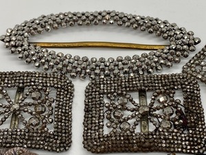 lot 99 image: Vintage Buckles and Buttons