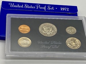 lot 103 image: 1972 United States Proof Coin Set