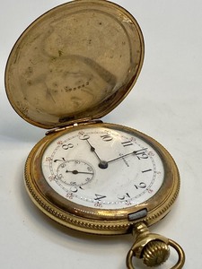 lot 113 image: Vintage Trenton Pocket Watch
