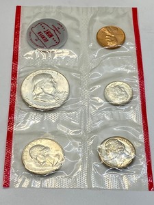 lot 131 image: Denver Mint 1962 Coin Proof Set