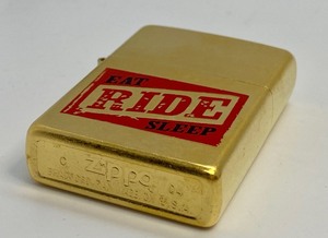 lot 158 image: Eat Ride Sleep Zippo Lighter