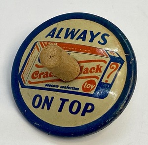lot 160 image: Vintage Cracker Jack Prize Spinning Top