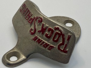 lot 197 image: Vintage Rock Spring STARR X Metal Wall Mounted Bottle Opener