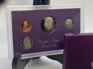 lot 209 image: (2) 1984 United States Coin Proof Sets
