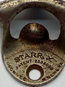 lot 222 image: Vintage STARR X Falstaff Wall Mounted Bottle Opener