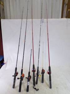 lot 57 image: 7 Rods and Reels