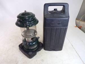lot 14 image: Coleman Gas Lantern