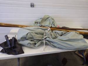 lot 43 image: Vintage Boy Scout Tent