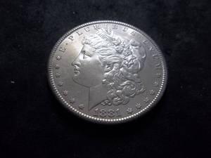 1881 S Morgan Silver Dollar
