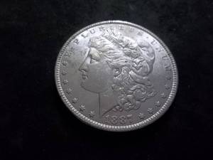 1887  Morgan Silver Dollar