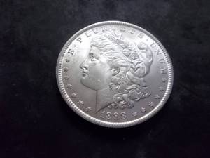 1888  Morgan Silver Dollar