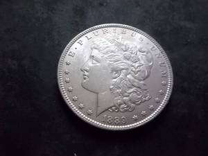 1889 Morgan Silver Dollar