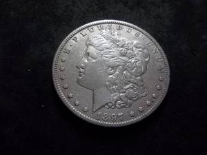1897 O Morgan Silver Dollar