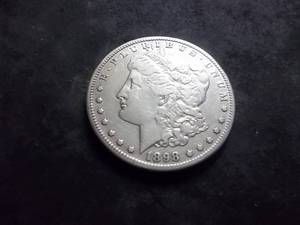 1898 S Morgan Silver Dollar