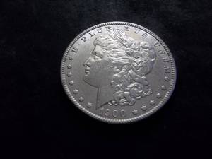1900  Morgan Silver Dollar