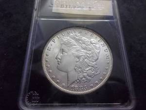 1883 O Morgan Silver Dollar