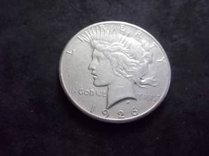 1926 Silver Peace Dollar