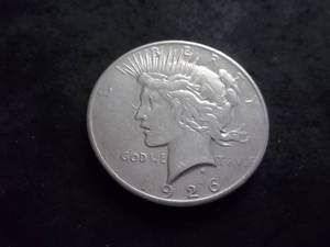 1926 D Silver Peace Dollar