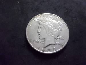 1935 S Peace Silver Dollar