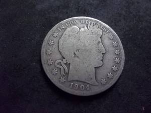 1904 Barber Half Dollar