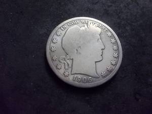 1906 O Barber Half Dollar