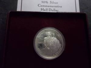 George Washington 250th Birthday Commemorative Silver Proof Half Dollar
