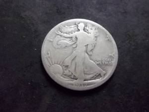 1917 D Reverse Mint Walker Half Dollar
