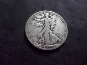 1927 S Walker Half Dollar