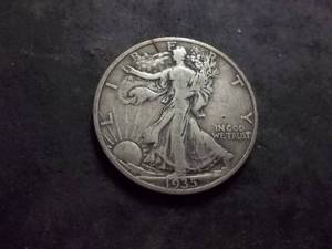 1935 S Walker Half Dollar