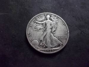 1936 S Walker Half Dollar