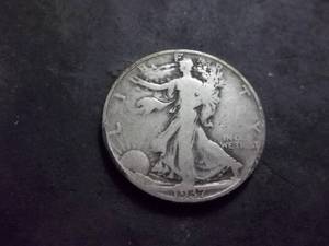 1937 S Walker Half Dollar