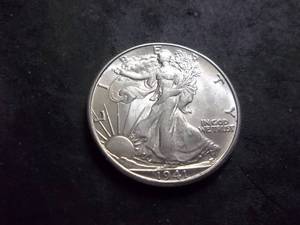 1941 D Walker Half Dollar