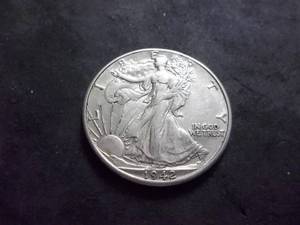 1942 D Walker Half Dollar