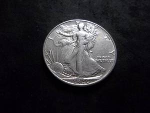 1946 S Walker Half Dollar