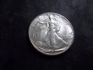 1947 D Walker Half Dollar