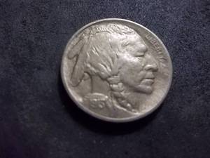 1913 Type 1 Buffalo Nickel Choice BU