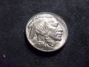 1938 D Buffalo Nickel Choice  BU