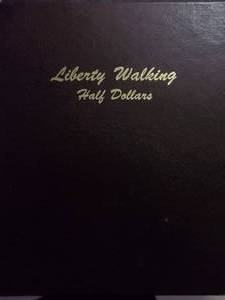 Dansco Archive Quality Coin Album Walking Liberty Half Dollars 1916-1947 Complete With Protective Sliders. $40-$50 New