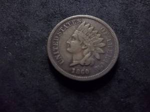 1860 Indian Head Cent