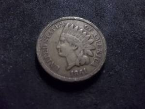 1861 Indian Head Cent