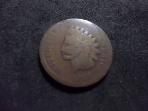1868 Indian Head Cent