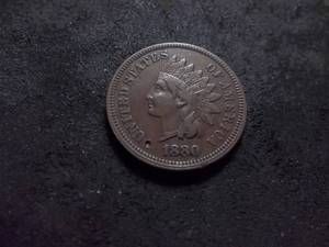 1880 Indian Head Cent